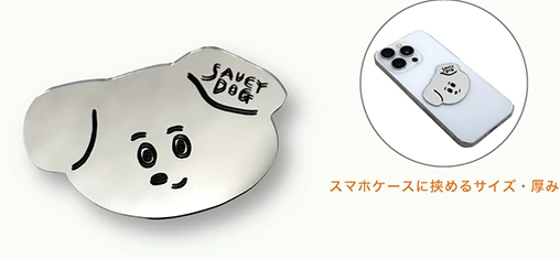 わんこミラーステッカー
