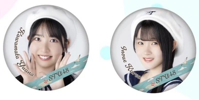 STU48 ランダム缶バッジ