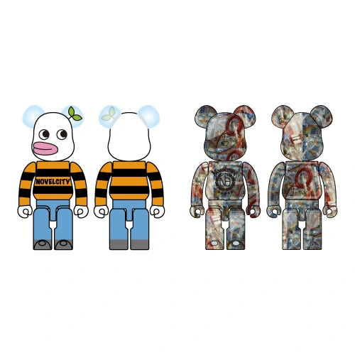 Novelbright×BE@RBRICK 100% 2pcs set