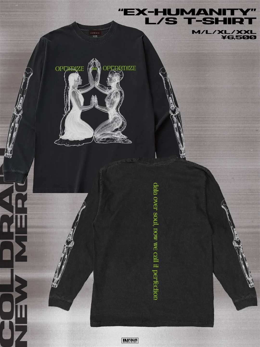 "EX-HUMANITY" L/S T-SHIRT