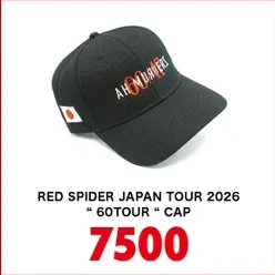 JAPAN TOUR 2026 “ 60TOUR “ CAP
