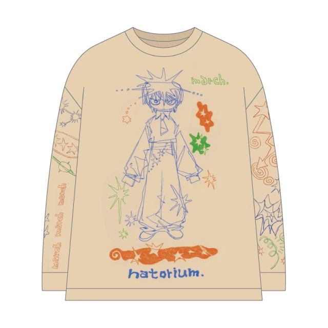 “March” long T-shirt