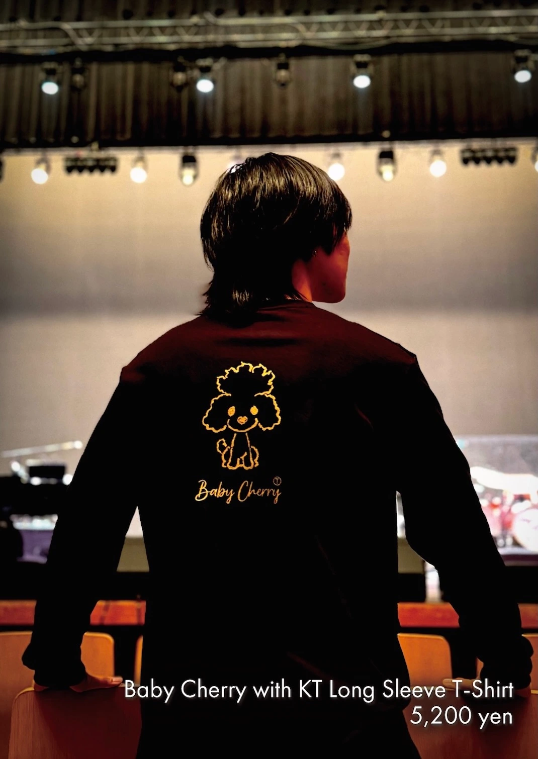 Baby Cherry with KT ロングTシャツ