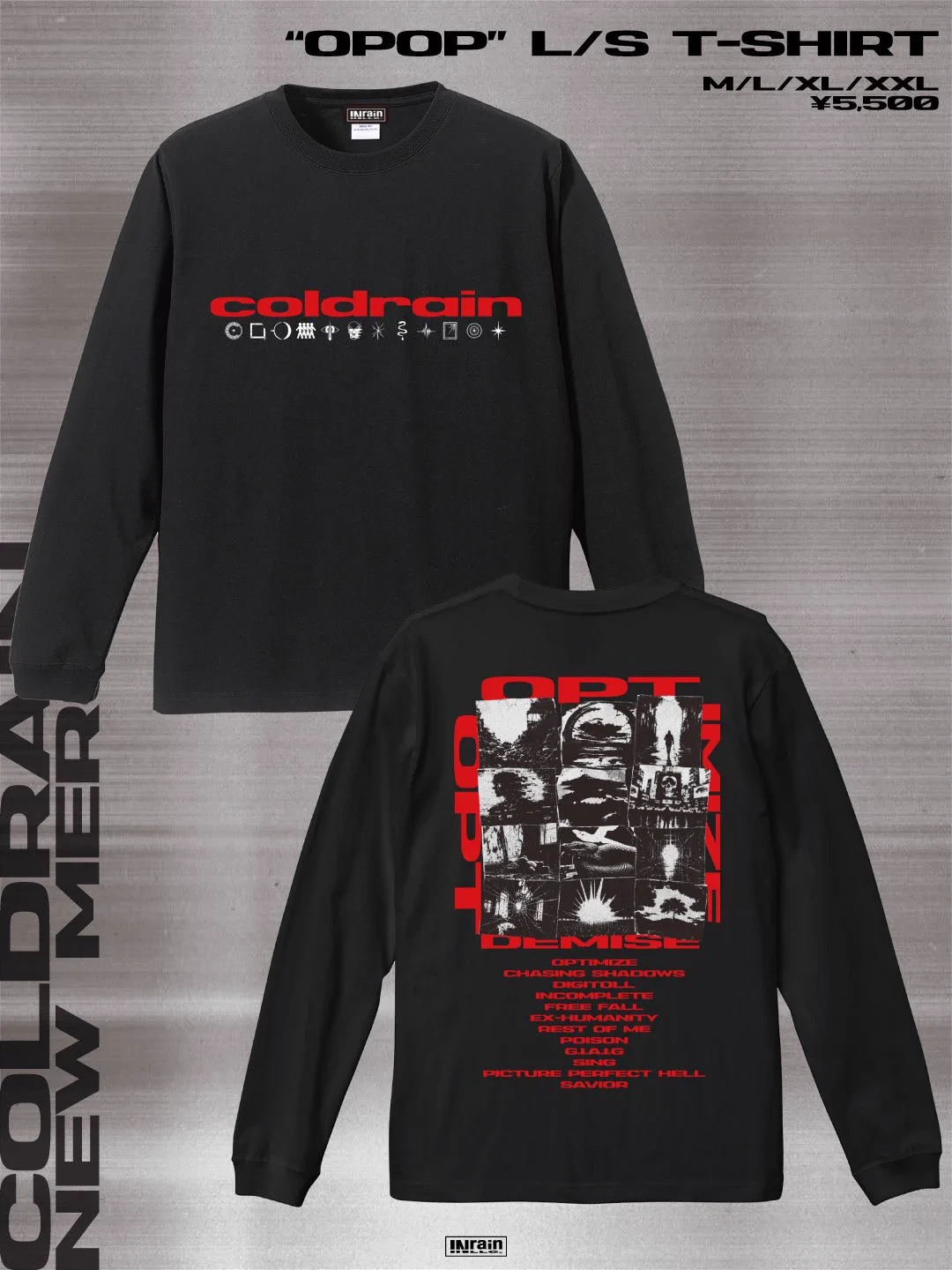 "OPOP" L/S T-SHIRT